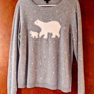 Talbots Polar Bear Sweater